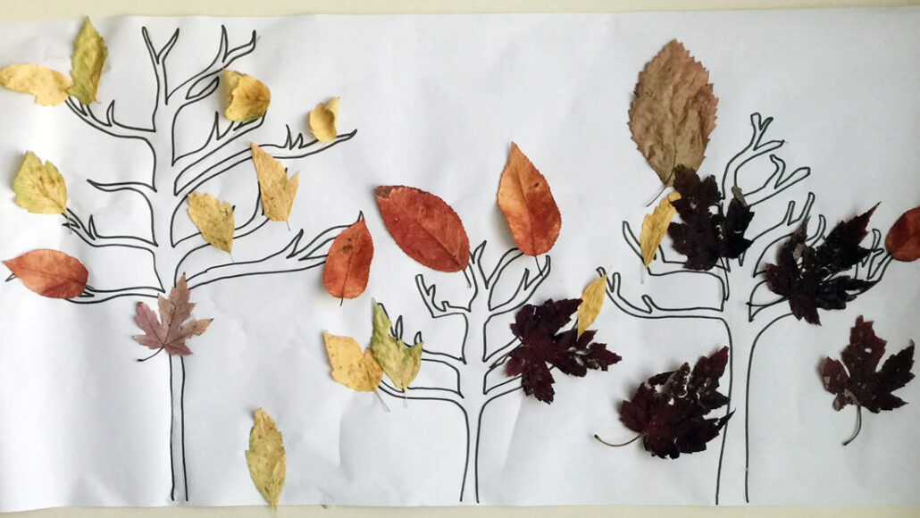 Autumn art painting